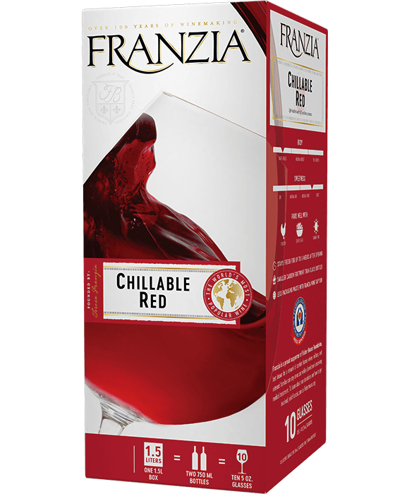 franzia red wine box