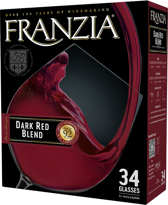 franzia red wine box