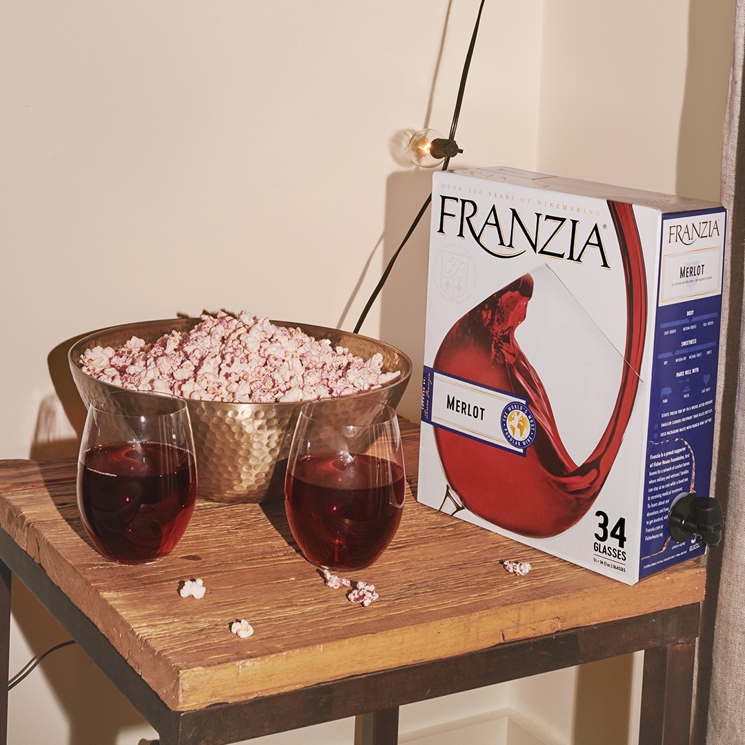 Merlot Popcorn