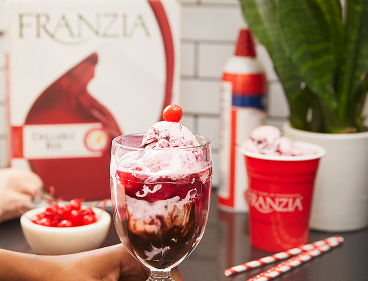Red Wine Float