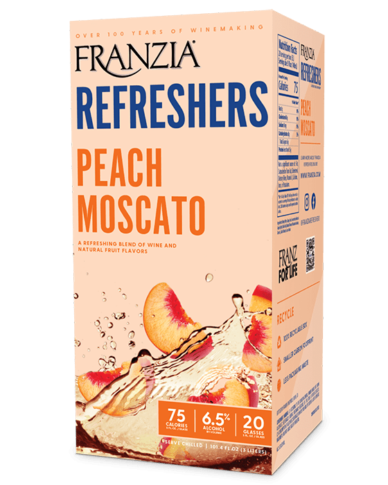Franzia Refreshers Peach Moscato
