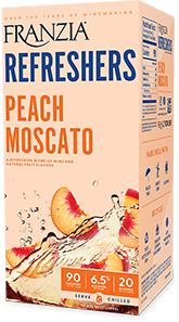 Franzia Refreshers Peach Moscato