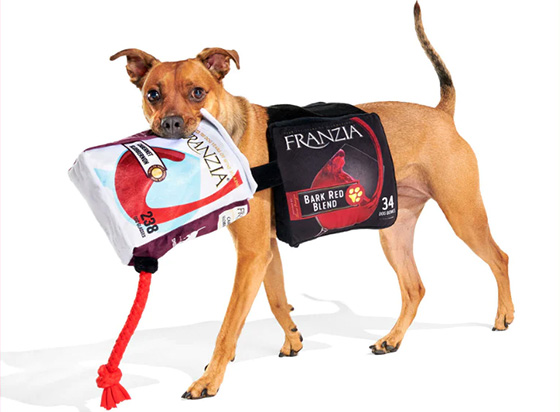 Franzia dog costume