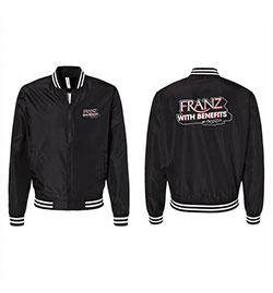 Franz with Benfits Merch